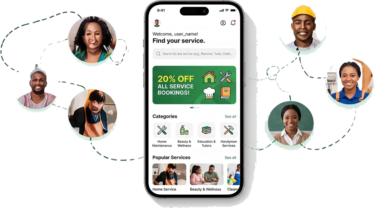 Ofaami mobile experience